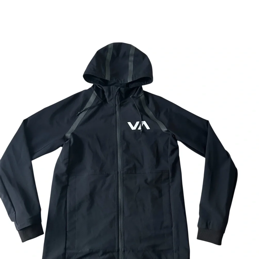 RVCA Grappler Black Jacket Mens Small NWT - Picture 4 of 11